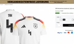 Adidas ngừng bán áo số 44 vì giống biểu tượng Đức Quốc xã