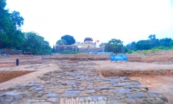 Tiếp tục khai quật khảo cổ tại khu trung tâm Hoàng thành Thăng Long