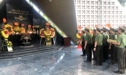 Văn phòng Bộ Công an về nguồn, tri ân hướng về kỷ niệm 70 năm Chiến thắng Điện Biên Phủ