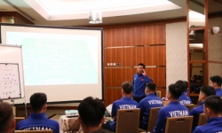 U23 Việt Nam thoải mái tâm lý trong trận giao hữu với U23 Jordan