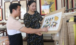 Bắc Ninh có nhà trưng bày tranh dân gian Đông Hồ tư nhân đầu tiên