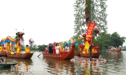 Ninh Bình: Độc đáo nghi lễ rước nước tại Lễ hội Hoa Lư năm 2024