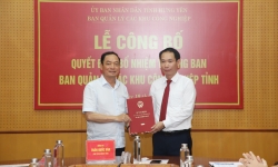 Ông Vũ Quốc Nghị được bổ nhiệm làm Trưởng ban Quản lý các khu công nghiệp tỉnh Hưng Yên