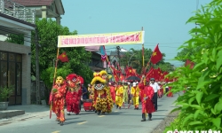 Lễ đón bằng công nhận Lễ hội Cầu Ngư làng Cam Lâm là Di sản văn hóa phi vật thể quốc gia