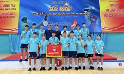Đoàn Bắc Giang xếp thứ Nhì tại Giải Vô địch đá cầu các câu lạc bộ quốc gia