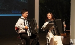 Âm nhạc hòa quyện cùng mỹ thuật tại Bảo tàng Mỹ thuật Việt Nam