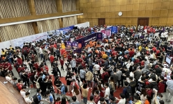 Hà Nội: Gần 2.000 chỉ tiêu lao động tại Ngày hội gắn kết giáo dục nghề nghiệp