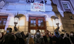 Biểu tình sinh viên phản chiến ở Gaza tiếp tục lan rộng, Đại học Columbia hủy lễ tốt nghiệp