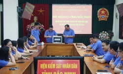 Bốc thăm lựa chọn ngẫu nhiên 10 cán bộ của Viện kiểm sát nhân dân tỉnh Bắc Ninh để xác minh tài sản