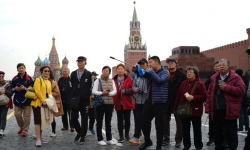 Du khách Trung Quốc tới Nga tăng mạnh