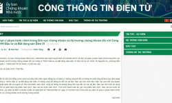 Bất động sản Diên Vĩ bị phạt tiền vì 'ém' báo cáo thanh toán trái phiếu