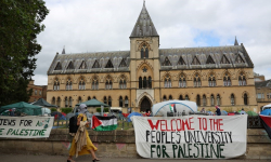 Sinh viên Đại học Oxford bị bắt giữ trong cuộc biểu tình ủng hộ Palestine