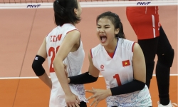 Đội tuyển bóng chuyền nữ Việt Nam xếp hạng 34 thế giới