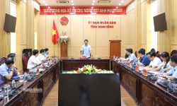 Lấy ý kiến các dự thảo Báo cáo, Tờ trình, Nghị quyết trình tại Kỳ họp giữa năm HĐND tỉnh Ninh Bình