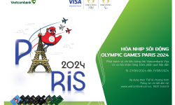 Hòa nhịp Olympic Paris 2024 cùng Vietcombank thông qua chuỗi hoạt động dành cho khách hàng