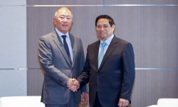 Lãnh đạo cấp cao của các Tập đoàn hàng đầu Hàn Quốc diện kiến Thủ tướng Phạm Minh Chính