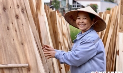 Khám phá nghề làm ván bóc ở Đồng Cướm, tỉnh Tuyên Quang