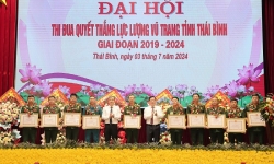 Lực lượng vũ trang tỉnh Thái Bình đạt nhiều thành tích xuất sắc trong phong trào Thi đua quyết thắng