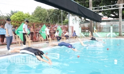 Sôi nổi, bổ ích giải bơi thiếu niên, nhi đồng tỉnh Ninh Bình năm 2024
