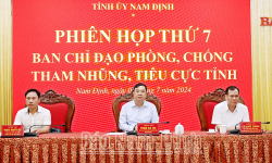 Nam Định: Đạt nhiều kết quả toàn diện trong công tác phòng, chống tham nhũng, tiêu cực