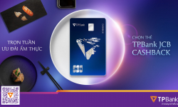 Rộn ràng ưu đãi ẩm thực với thẻ TPBank JCB CashBack