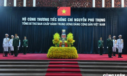 Chính thức cử hành Quốc tang Tổng Bí thư Nguyễn Phú Trọng