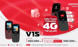 Viettel ra mắt điện thoại 4G V1S có tính năng đặc biệt giá chỉ từ 590.000đ