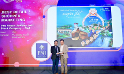 PNJ lần thứ ba liên tiếp nhận giải Marketing Events Awards