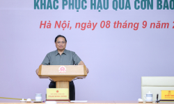 Thủ tướng Phạm Minh Chính chủ trì Hội nghị khắc phục hậu quả bão số 3