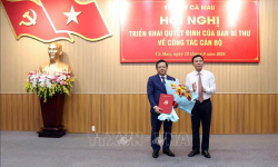 Điều động Phó trưởng Ban Kinh tế Trung ương Nguyễn Đức Hiển giữ chức Phó Bí thư Tỉnh ủy Cà Mau