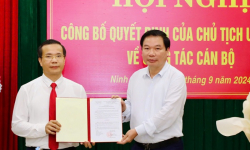 Ninh Bình bổ nhiệm tân Phó Giám đốc Sở Nội vụ