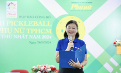 Công bố giải Pickleball Báo Phụ nữ TPHCM lần thứ nhất