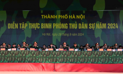 Hà Nội diễn tập thực binh phòng thủ dân sự