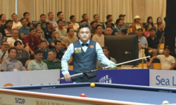 Tay cơ Trần Thanh Lực về nhì ở giải vô địch billiards thế giới