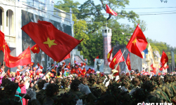 'Mãn nhãn' màn diễu hành chương trình “Ngày hội Văn hóa vì hòa bình”