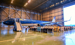 Vietnam Airlines tổ chức diễn tập ứng phó khẩn nguy thực binh