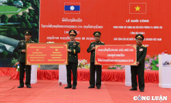 Giao lưu hữu nghị Quốc phòng biên giới Việt Nam - Lào: Tăng cường tình hữu nghị, đoàn kết giữa quân và dân hai nước