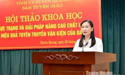 Đẩy mạnh tuyên truyền văn kiện của Đảng thông qua các kênh thông tin báo chí