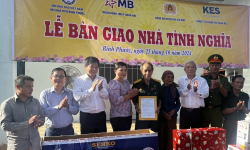 Hội Nhà báo Việt Nam bàn giao nhà tình nghĩa tại Bình Phước