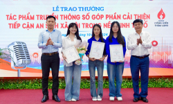 Trao giải thưởng tác phẩm truyền thông số góp phần cải thiện tiếp cận an sinh xã hội