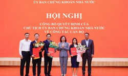 Ủy ban Chứng khoán Nhà nước có 3 lãnh đạo mới, cấp Vụ trưởng