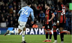 Haaland tịt ngòi, Man City nhận thất bại cay đắng trước Bournemouth