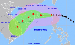 Yinxing vào Biển Đông và hướng thẳng miền Trung, trở thành cơn bão số 7 năm nay