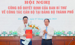 Ban Bí thư chuẩn y nhân sự Ban Thường vụ Thành ủy Hải Phòng