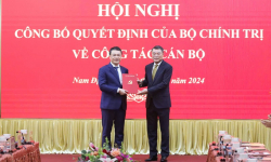 Phó Chánh văn phòng Trung ương Đảng giữ chức Bí thư Tỉnh ủy Nam Định