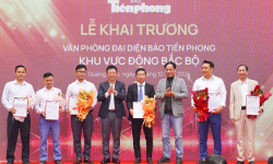 Báo Tiền Phong khai trương Văn phòng đại diện khu vực Đông Bắc Bộ