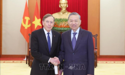 Tổng Bí thư Tô Lâm tiếp Đại tướng David Petraeus