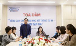 Tạp chí điện tử Giáo dục Việt Nam tọa đàm về nâng cao chuẩn đại học với Thông tư 01