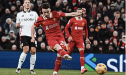 Liverpool chia điểm đáng tiếc với Fulham ở vòng 16 Ngoại hạng Anh