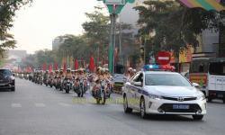 Thái Bình ra quân trấn áp tôi phạm, bảo đảm an ninh trật tự Tết Nguyên đán Ất Tỵ 2025